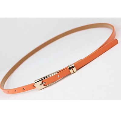 Grote naam eenvoudige stijl riem pu lakleer lange u-vormige gesp fijne damesriem luxe merk riemen voor vrouwen: N