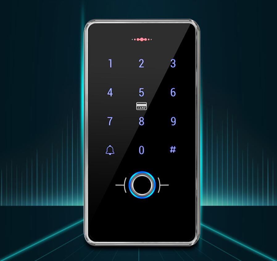 13.56MHZ ABS case Access system fingerprint reader Wiegand26 Reader Fingerprint Access Control Card System IP68 Weatherproof