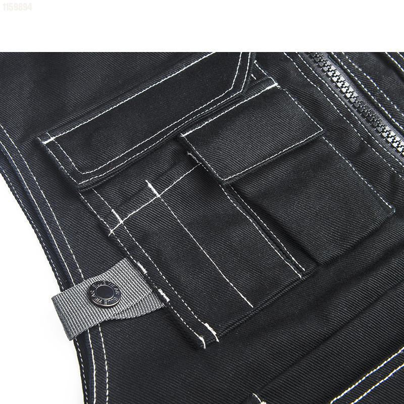 Mannen Outdoor Werkkleding Multi-Pockets Werkvesten Gereedschapsvesten Fotograaf Timmerman Monteur Tops