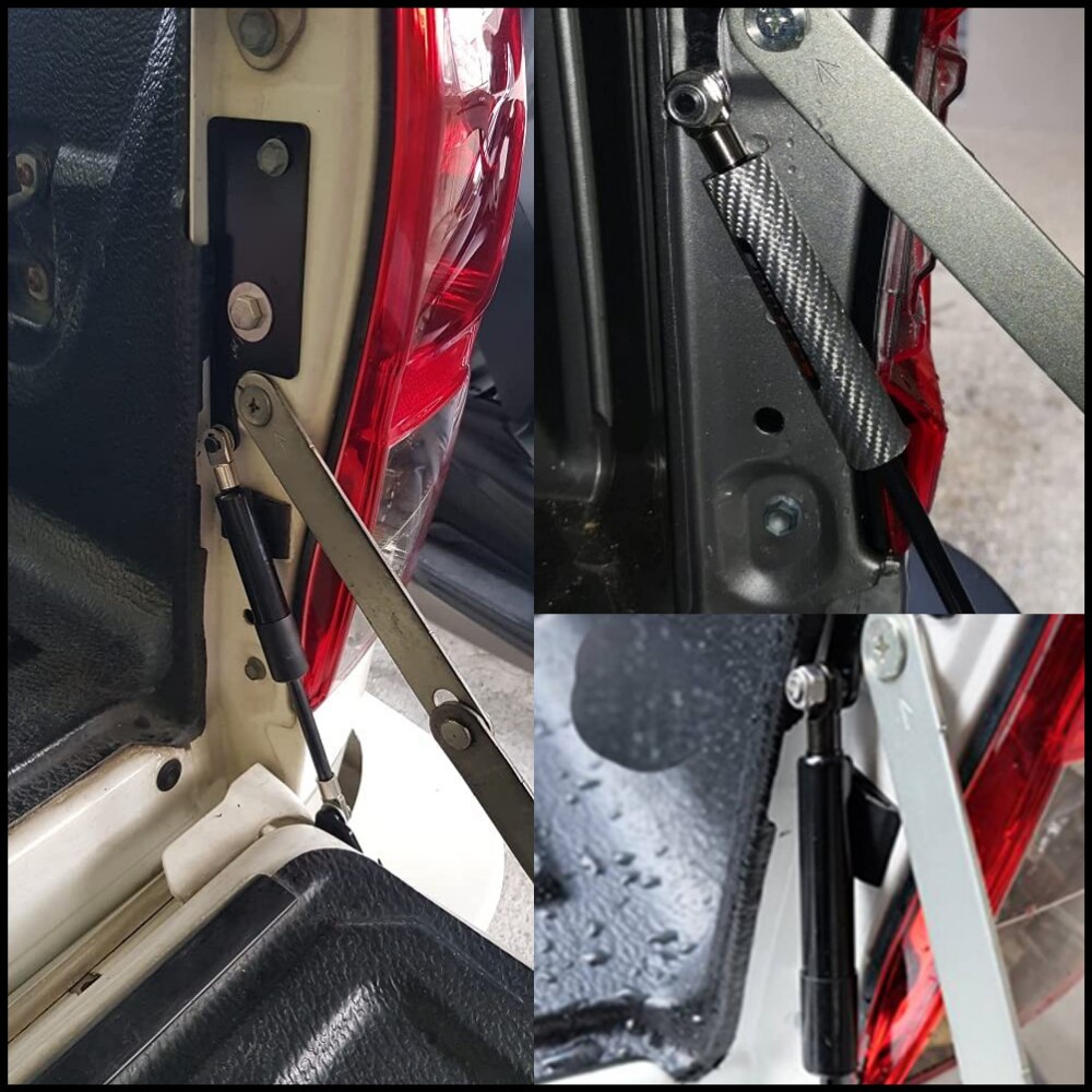 Voor Toyota Hilux GUN125 126 Revo -2022 Pickup Accessoires Roestvrij Achterklep Vertragen Gas Shock Helpen Stutten demper
