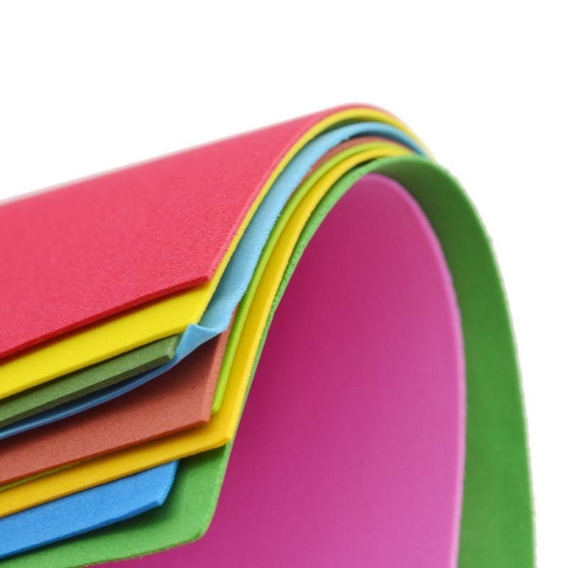 10 folhas Multicolor Grosso A4 Esponja de Papel Cor De Papel Crianças DIY Handmade Ofício Da Mão Da Espuma de EVA
