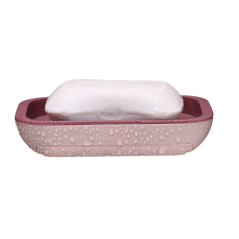 Porte-savon mural à Double couche, sans perçage, accessoires de salle de bain: 02