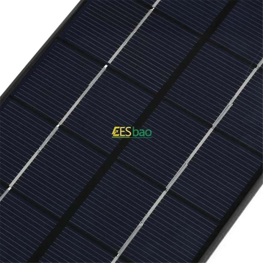Solar Panel USB Waterproof Outdoor Hiking Camping Portable Battery Mobile Phone Charging Bank Charging Panel