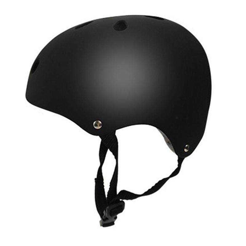 HiMISS bicicleta patinar Multi-deporte casco bicicleta ciclismo casco 2 tamaños para niños adultos: Black / S