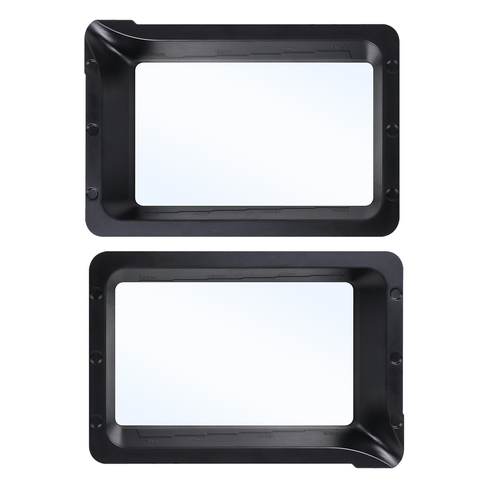 Anycubic opprinnelig harpiks kar tank til foton mono se foton mono foton foton  s 2 stk/partier lcd 3d skriverdeler materialstativ