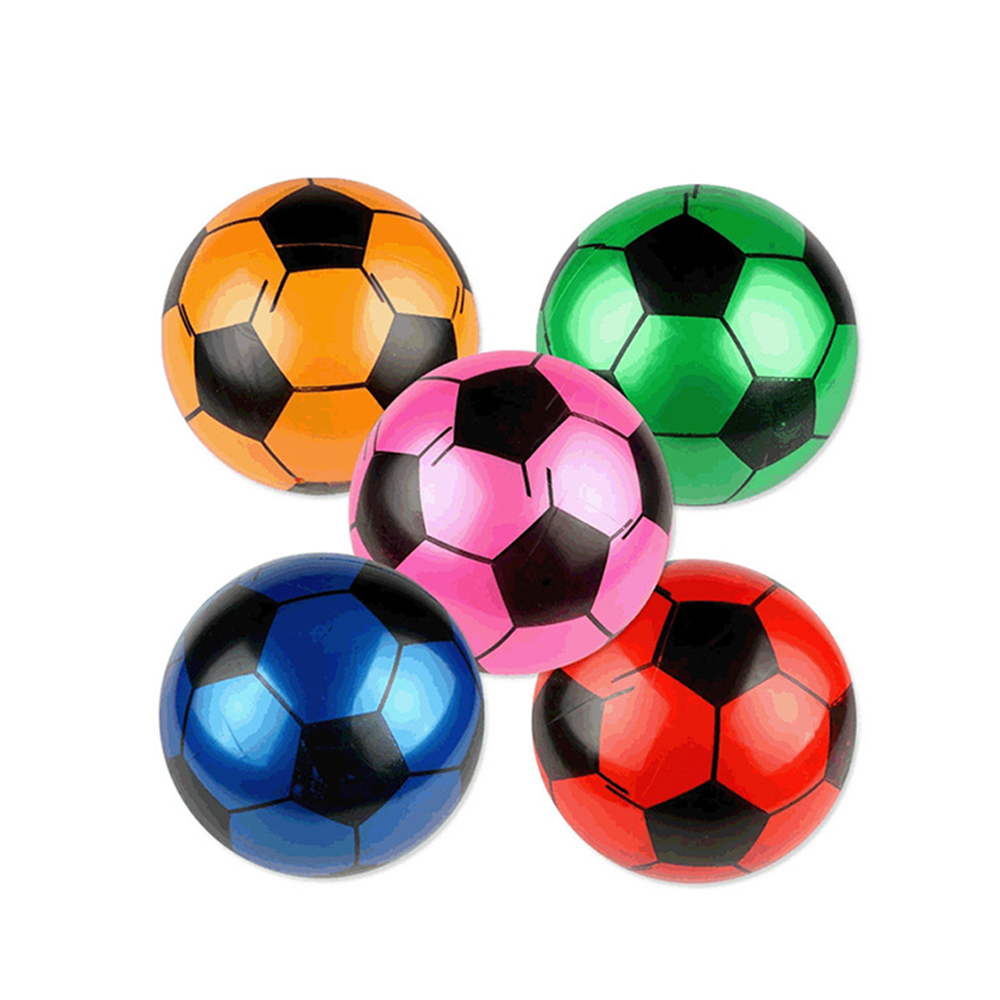 22cm neue Kinderspiel zeug FußBall PVC aufblasbare Hand Ball aufblasbare Karikatur aufblasbare FußBall Strand elastischen Ball