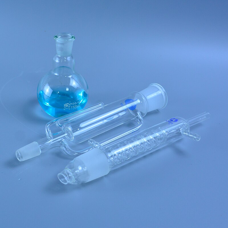Extracteur de verre Soxhlet de laboratoire, 150ml/250ml/500ml, condenseur et corps d&#39;extraction avec Kit de verrerie enroulé
