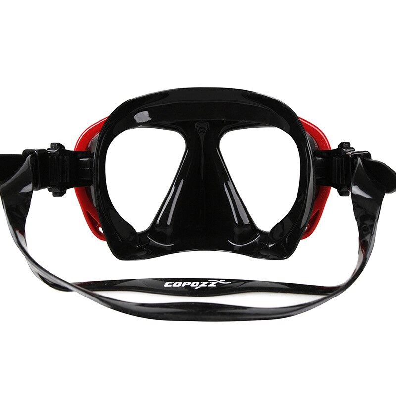 Máscara de buceo para presbicia y miopía para hombres y mujeres, esnórquel de natación antivaho, adecuado para espejo de doble cara para adultos
