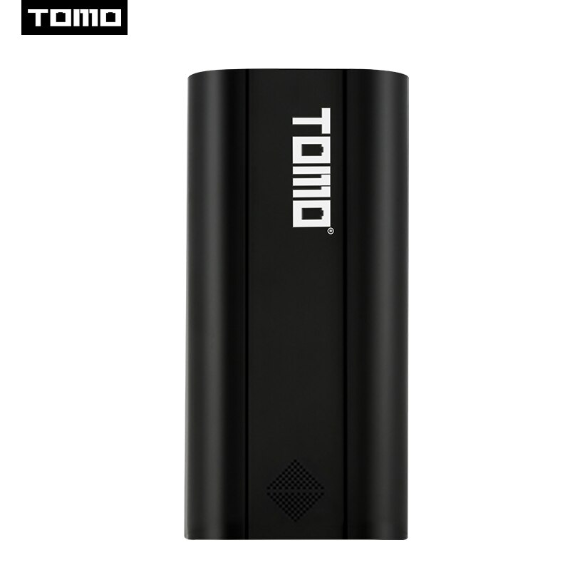 TOMO M2 DIY Power Bank - 2x 18650 Battery Charger - Dual USB Output - LCD Display: Black