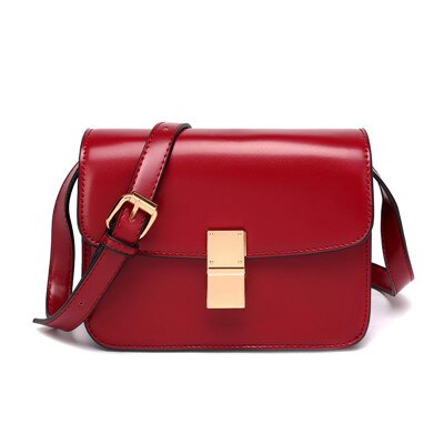 Qinranguio Vrouwen Messenger Bags Tassen Voor Vrouwen Kleine Schoudertas Vrouwen Mode Crossbody Tassen Voor Vrouwen: Bourgondië