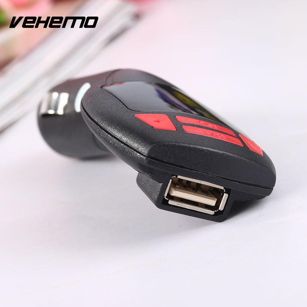 Vehemo Music Player Car Mp3 USB TF DC 12V Universal USB Drive Radio Stereo Smartphones Premium