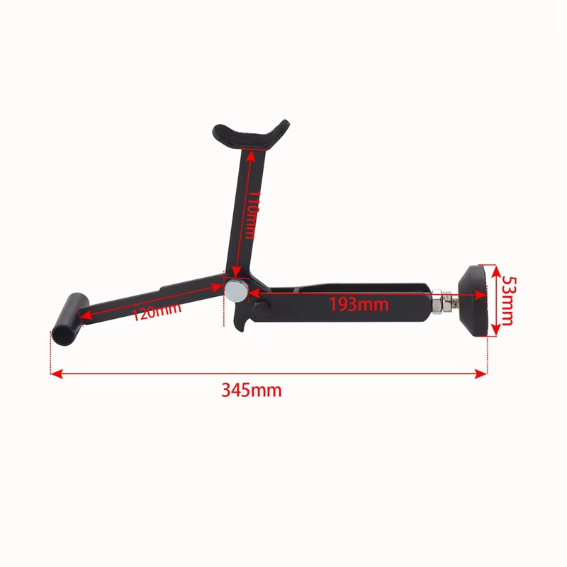 Motorcycle Stand Lifting Support Frame Foldable Heavy Lift Stand Stable Crane Frame For Motorcycle With Upgraded Armrest