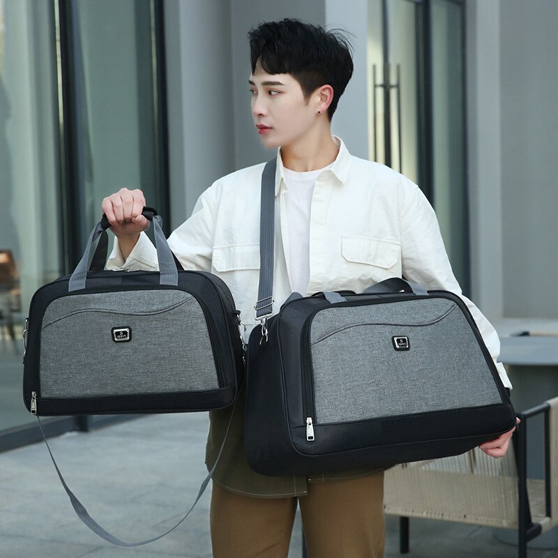 Wasserdichte reisetasche, business-tasche mit großem fassungsvermögen, wochenend-reisetasche, multifunktionale wochenend-sporttasche, tragbares gepäck, handtasche