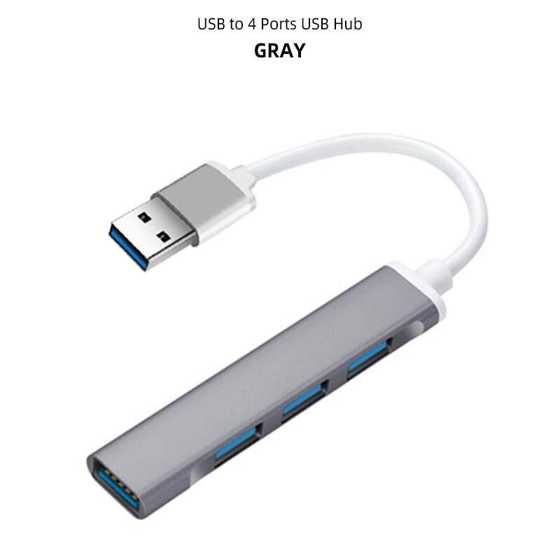 Wieloportowa stacja dokująca z wtyczką typu C HDMI VGA USB Power Delivery Hub do laptopa Macbook Pro HP DELL Surface USB 3.0 Dock: USB To USB Hub