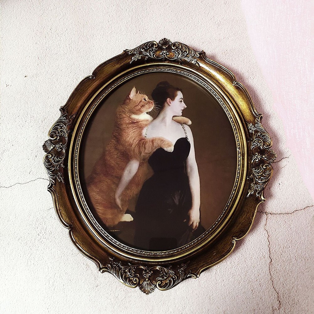 6/7inch Photo Frame European Style Picture Frame Rectangular Luxury Antique Photo Frame Home Decoration Marcos De Fotos De Pared