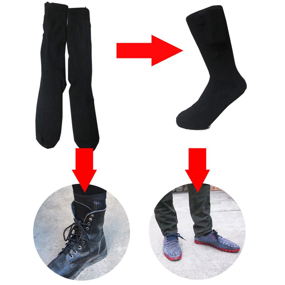 Aktualisierung Heizung Socken Batterie Wiederaufladbare Elektrische Heizung Socken Für Ski draussen Ski Radfahren Winter Sport Warme Sportbekleidung