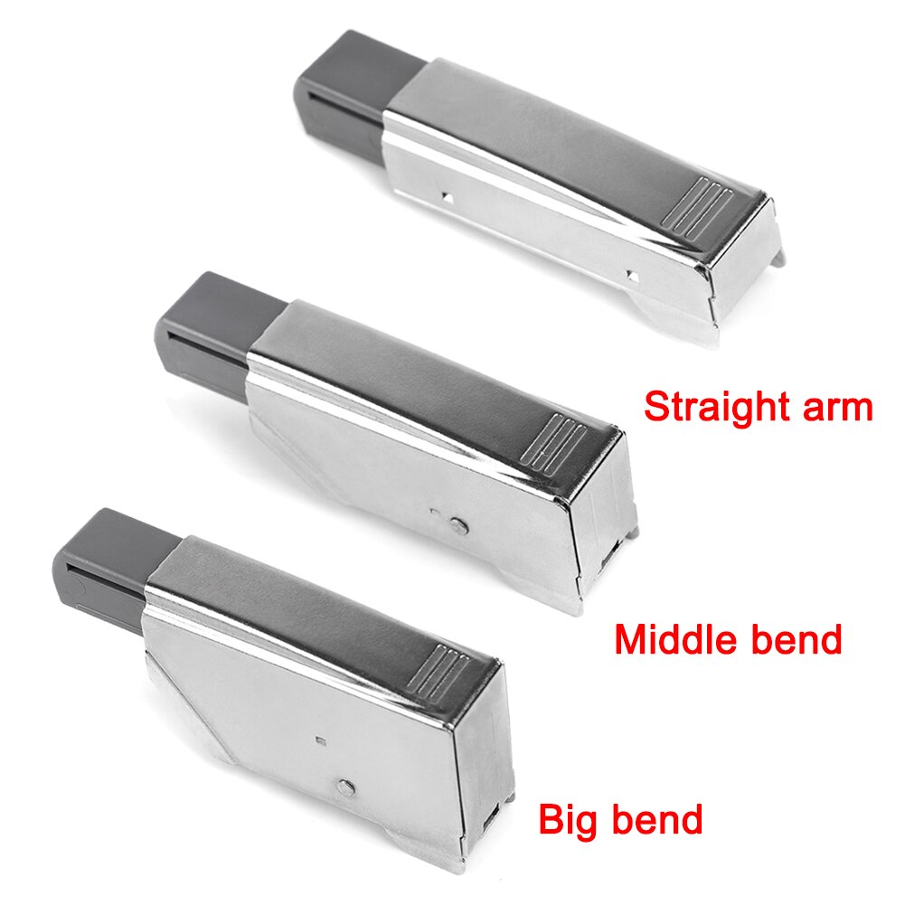 Straight Arm Full Overlay Hinge for Doors Nickel Finish Automatically Adjust Stainless Steel HUG-Deals