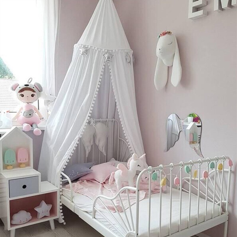 Beste Für Kinder Spielen Zimmer Decor Tipi Kinder Baby Prinzessin Bett Baldachin Bettdecke Moskito Net Vorhang Bettwäsche Kuppel Zelt
