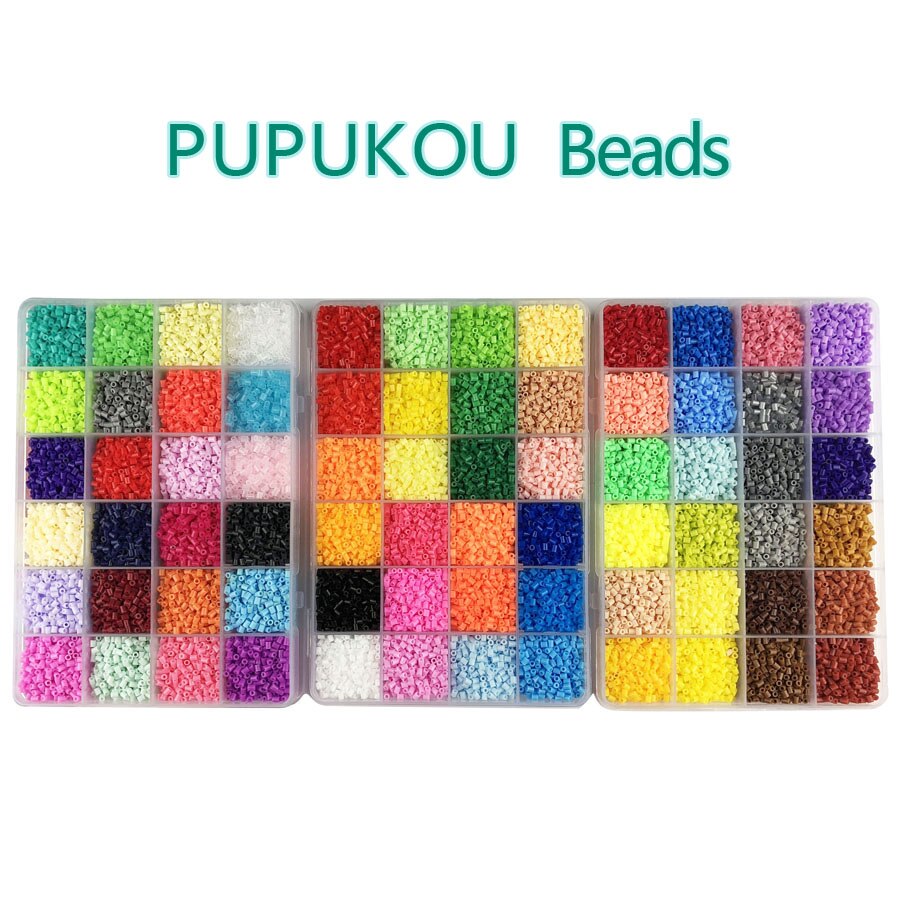 Mini 2.6 Fuse Hama Beads 24/48/72 Colors Perler Tool and Template Education Toy Jigsaw Puzzle 3D For Childre