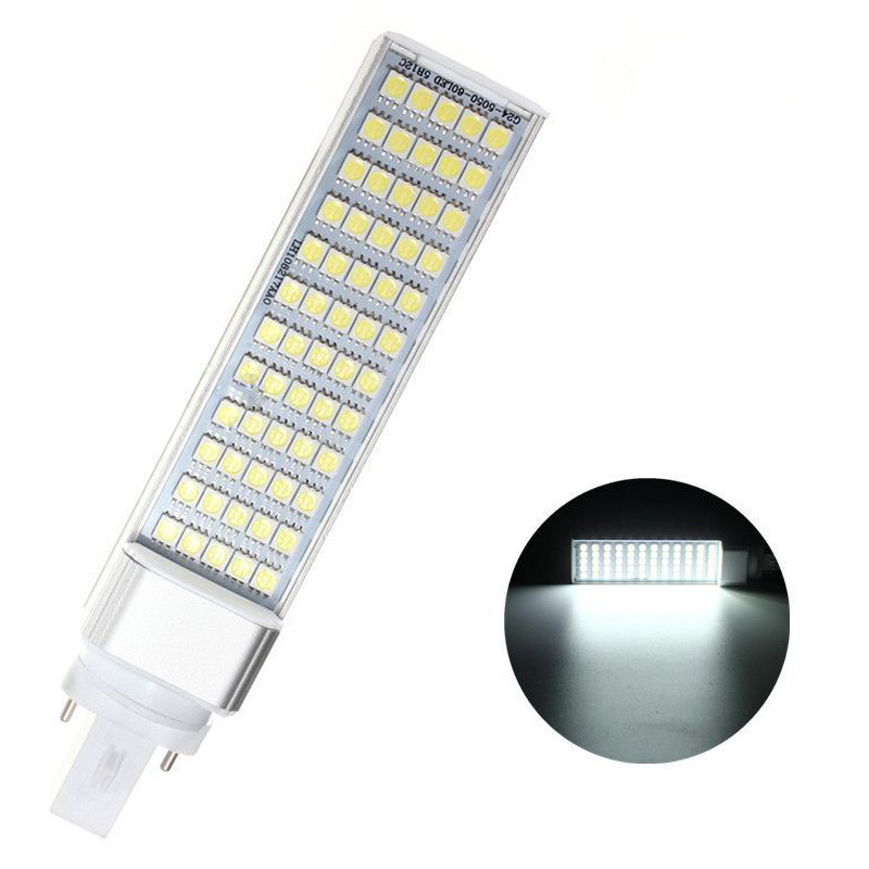G23 12W 5050 SMD White Led Horizontal Plug Lamp Corn Home Ceiling White Light