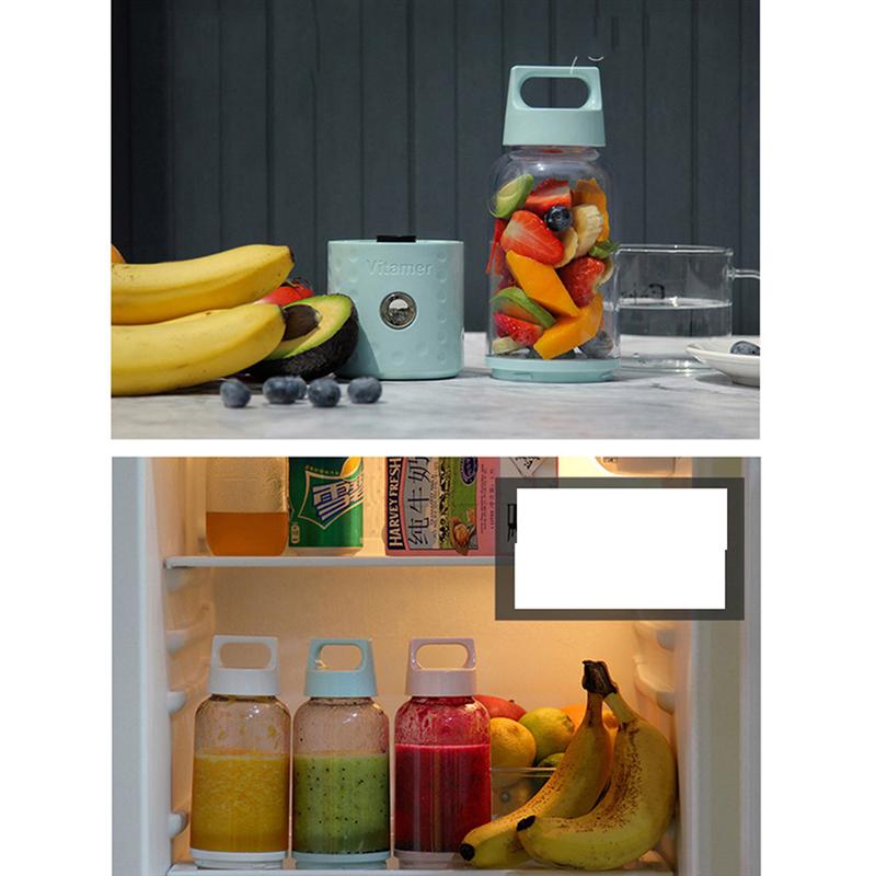 500ml usb eletric frukt juicer maskin mini reise liten fruktpresse oppladbar maker blender avtrekker kopp