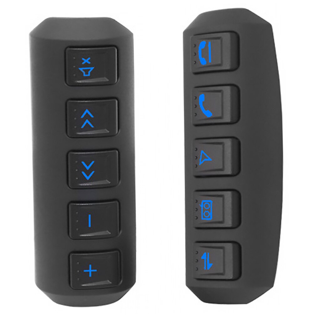 Reproductor de DVD con botones de Control remoto para volante de coche, dispositivo inalámbrico multifunción con GPS, Estilo Universal