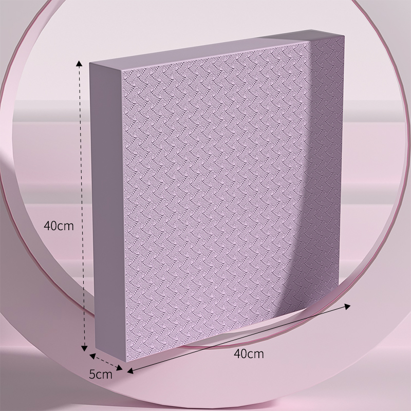 Balansdyna, halkfri skummatta och knäskydd för vrister för corebalans och styrketräning, yoga och fitness