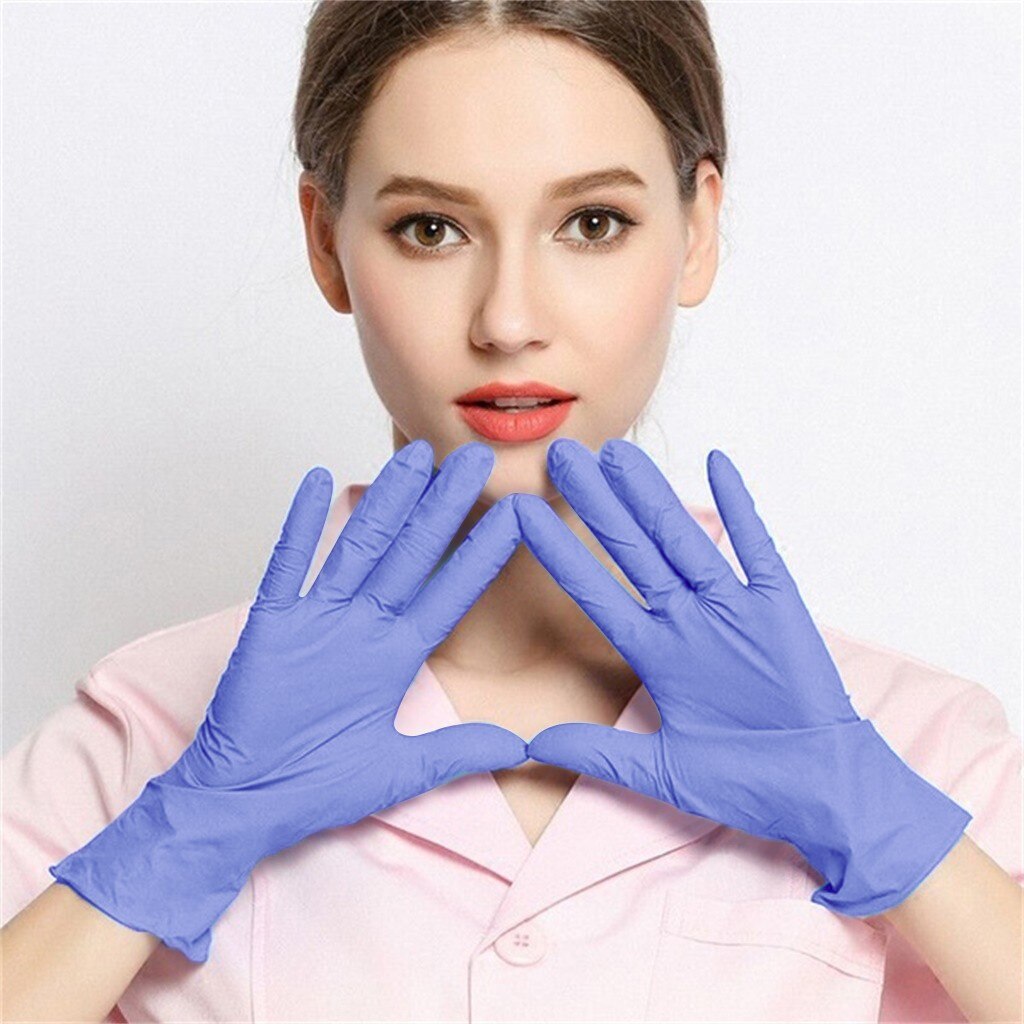 Protect against grease Rubber Comfortable Disposable Mechanic Nitrile Gloves Flexible Guantes Latex Desechable Household Gloves