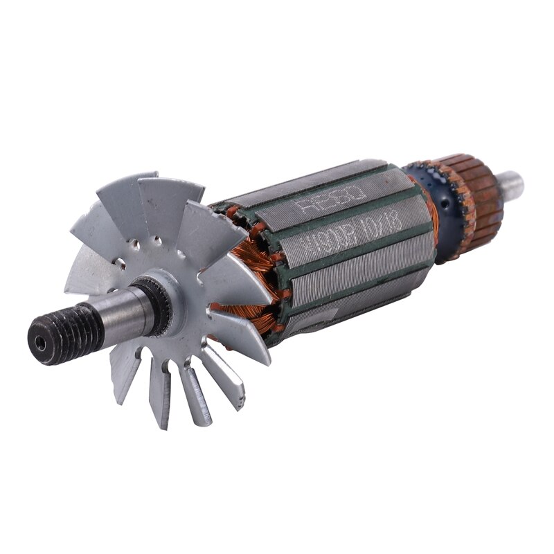 Drive Shaft Electric Planer Armature Rotor,Anchor Stator Bearing Carbon Brush Parts for Makita N1900B 1900B