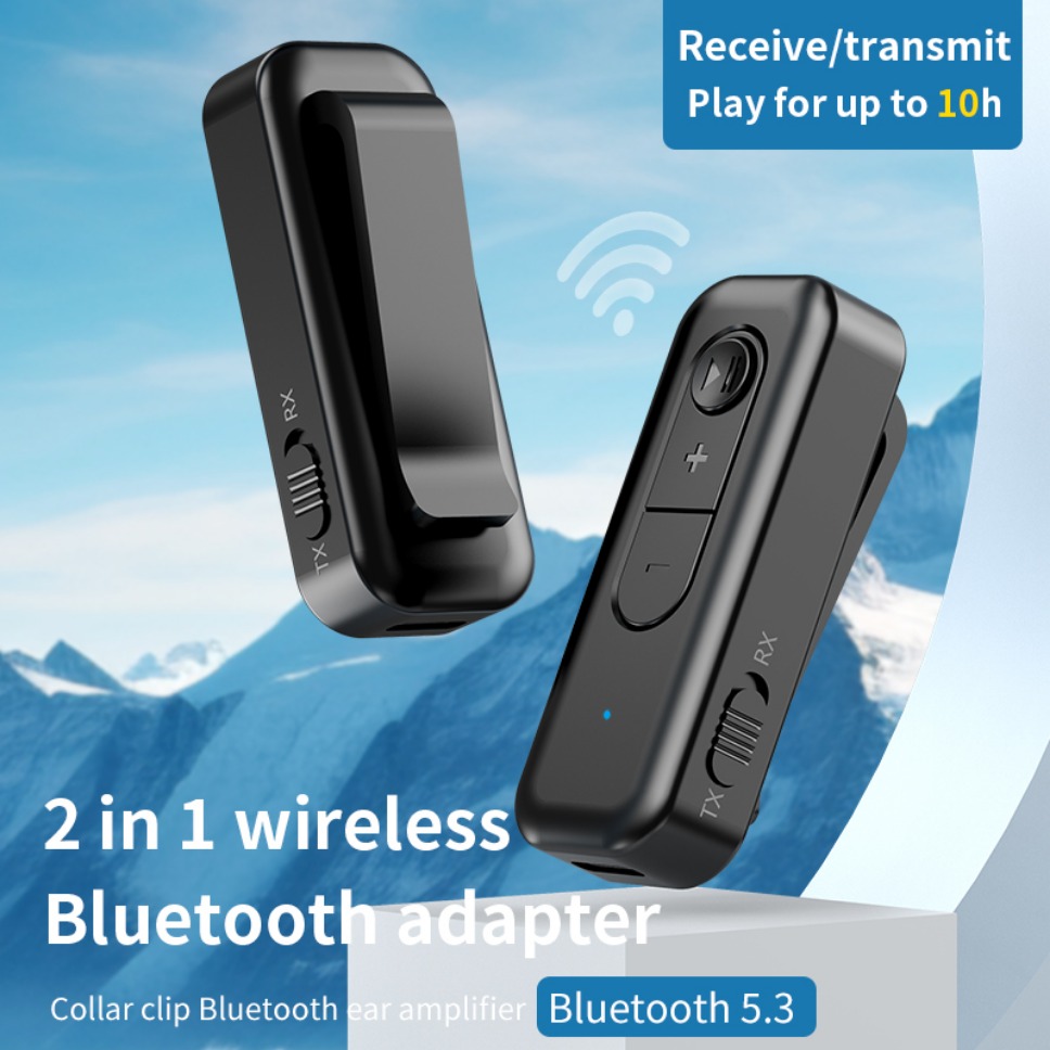 Bluetooth Adapter 5,3 Drahtlose Bluetooth Empfänger Für 3,5mm Jack Kopfhörer Aux Bluetooth Sender Für Kopfhörer TV Auto Audio