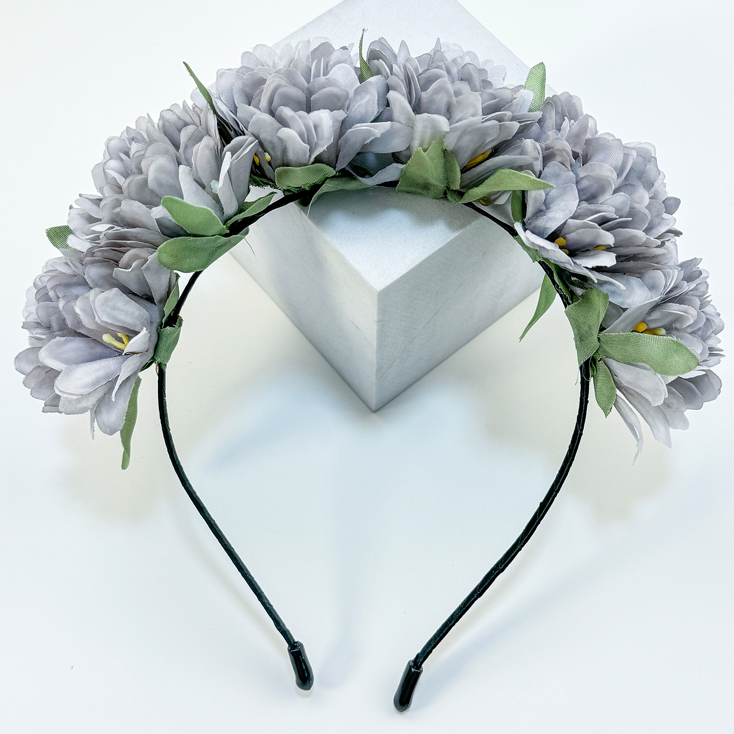 Diademas de flores para mujer y niña, tocado de boda, accesorios para el cabello para dama de honor nupcial, diademas florales para , 1 unidad: Lavanda