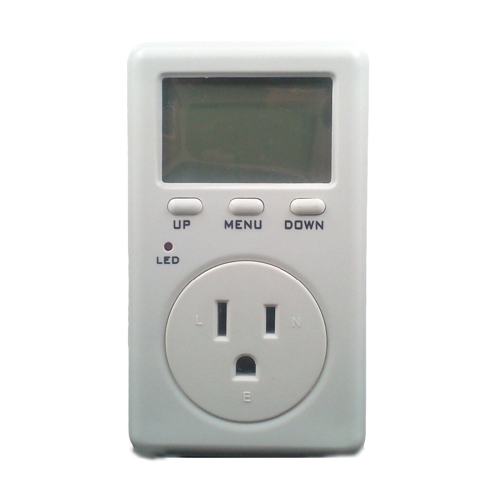 Digital Electricity Energy Meter Tester Monitor indicator Voltag Power Balance Energy saver Meter WF-D02A US plug 90~150V