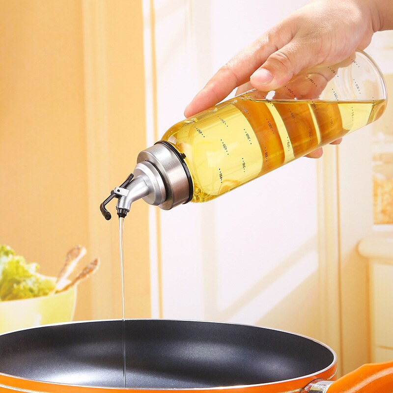 Koken Kruiden Olie Fles Saus Fles Glas Opslag Flessen Voor Olie En Azijn Olie Dispenser Voor Keuken Accessoire