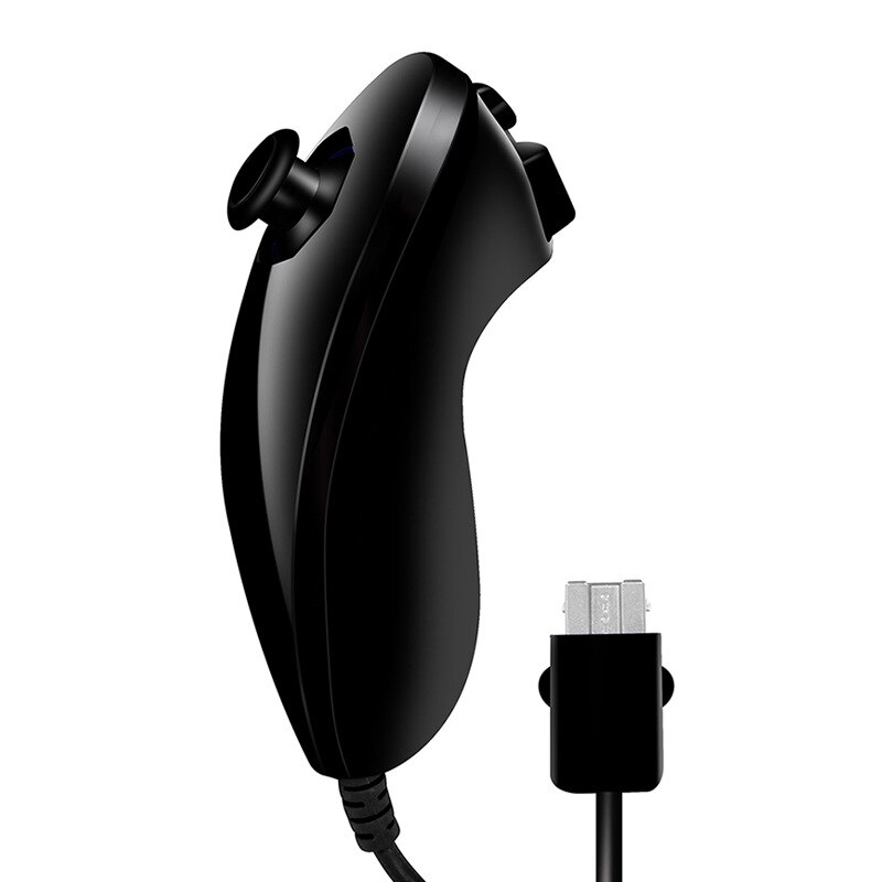 ACEPRIL-mando inalámbrico 2 en 1 para Nintendo Wii, mando a distancia con Bluetooth, sincronización, Nunchuk, Motion Plus incorporado: Only left hand 1