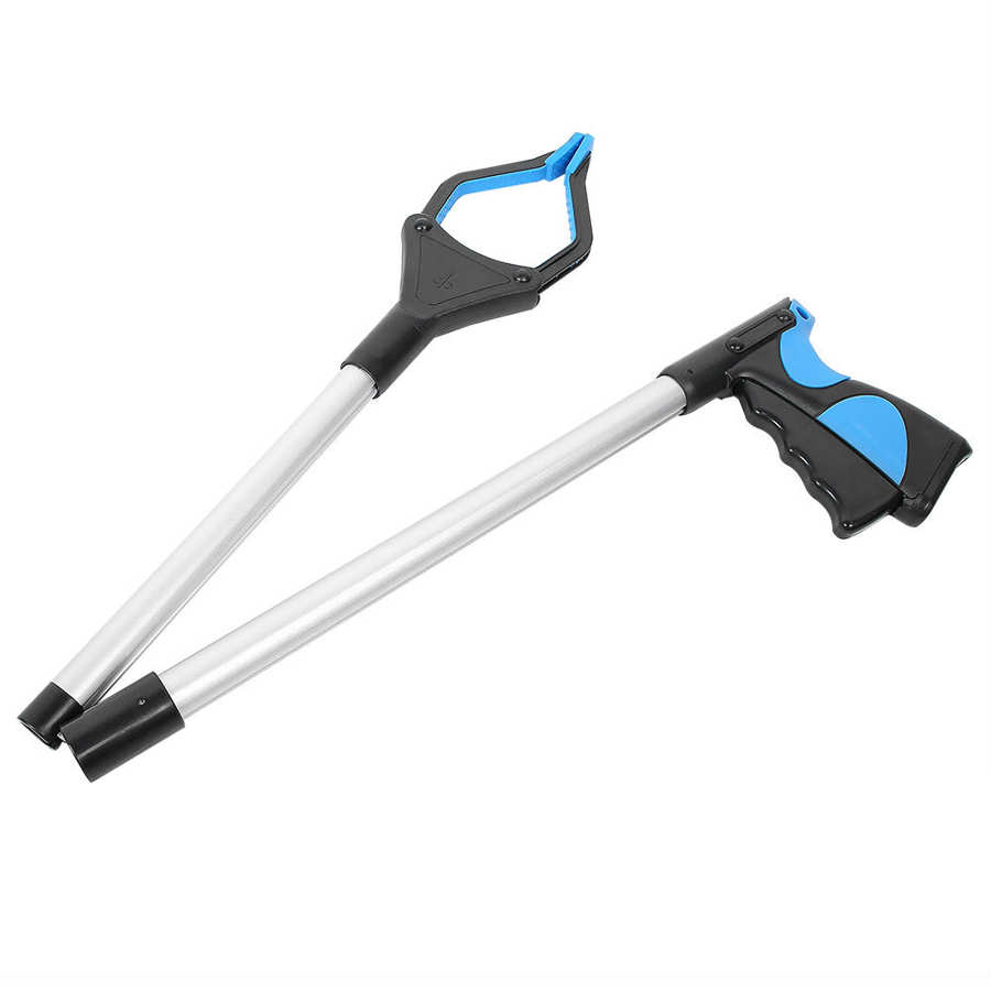 Foldable Garbage Trash Picker Disabled Elderly Grabber Reacher Reaching Assist Tool