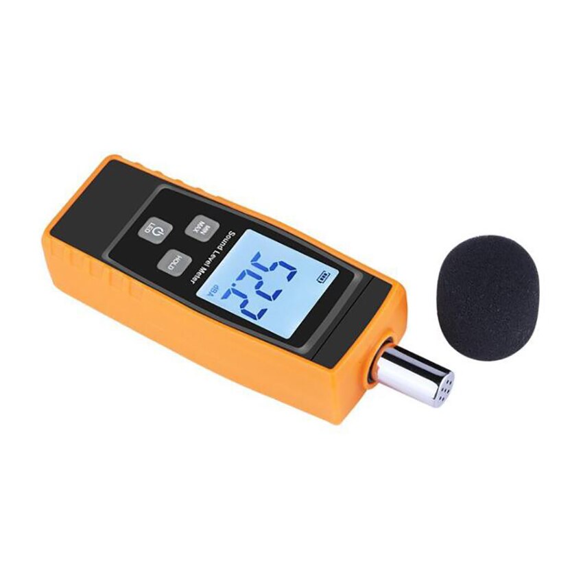 Digital Sound Level Tester Noise Meter Noise Measurement Tester Range 30~130dB Tester Support Max/Min Hold Function LCD Display