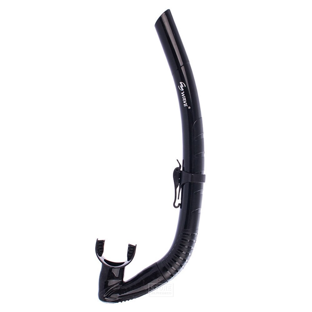 Adult Dive Mask Swimming Tube Underwater Scuba Anti Fog Snorkeling Respiratory Masks Goggles Glasses Dive Equipment: S66 Black Tube