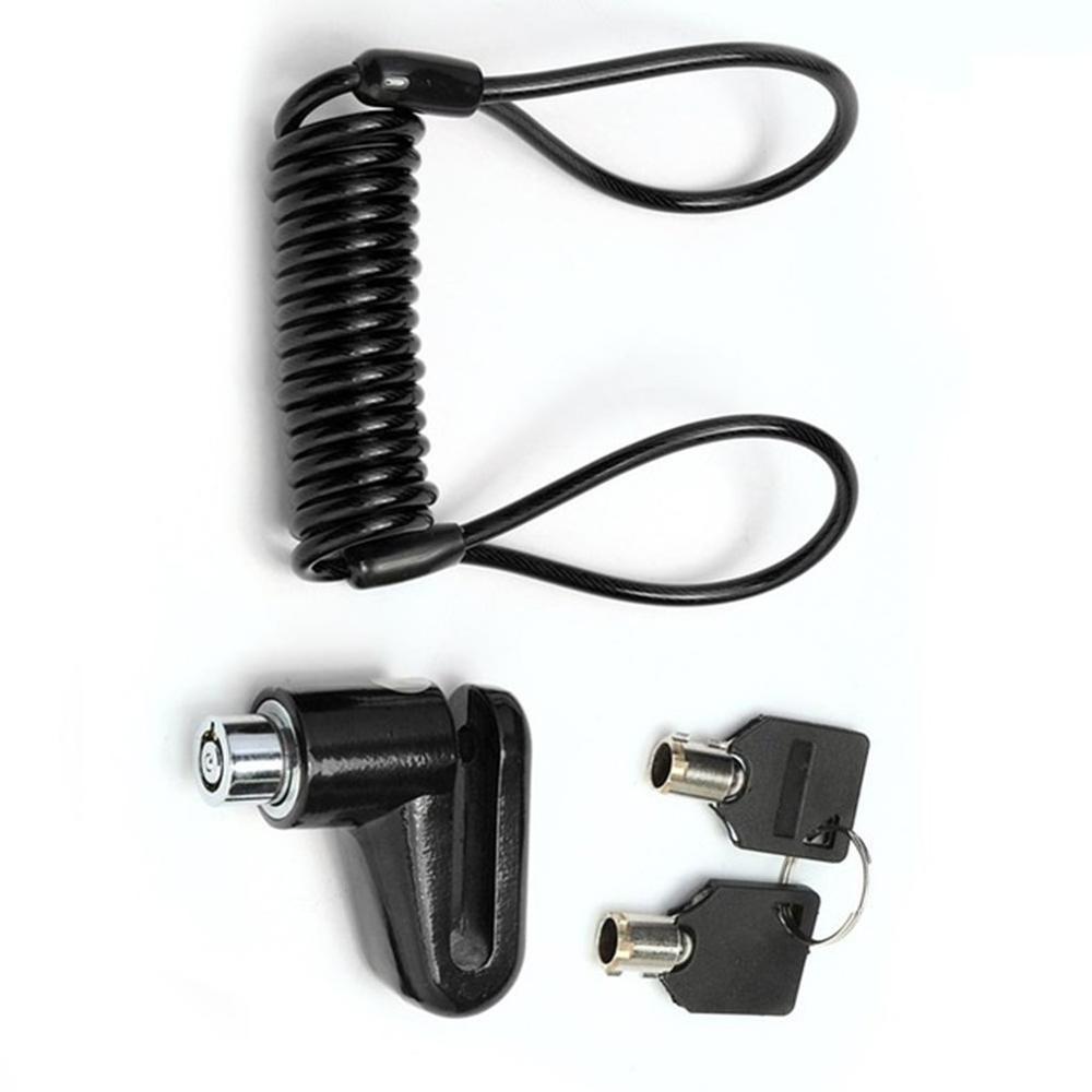 Electric Scooter Bike Disc Lock Anti-Theft Wheels Disc Brakes Lock with Steel Wire MTB Cycling Bicycle Mountain Lock