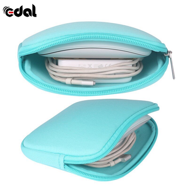 Koptelefoon/Lader Power Tas Laptop Sleeve Notebook Adapter/Muis Case Shockproof Digitale Kabel Opbergzakken