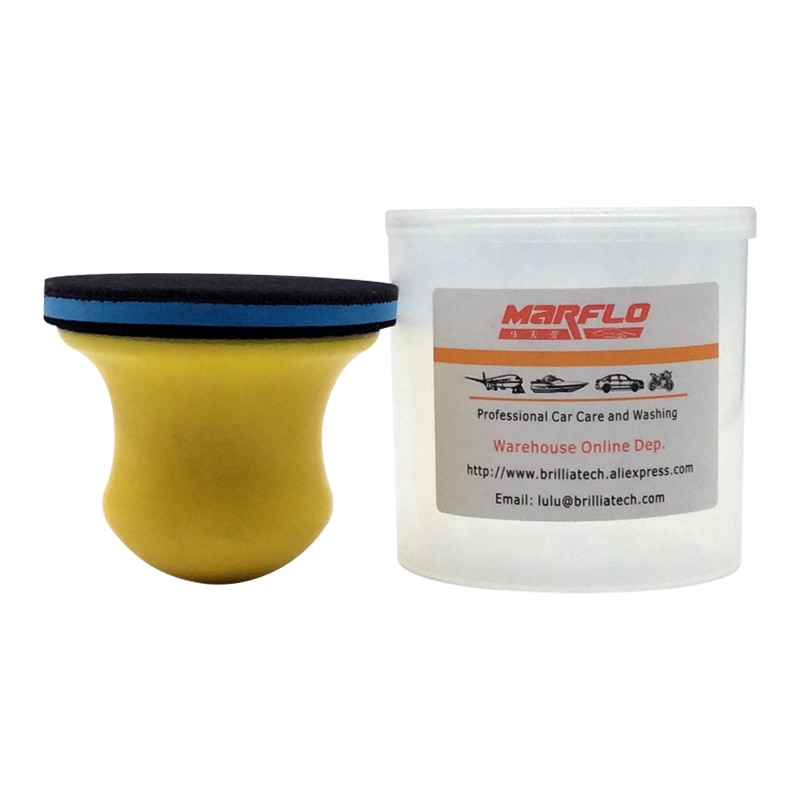 Cepillo nano para el cuidado de la cabina del coche cepillo de limpieza de pintura limpia con Pu aplicador Bar MARFLO cuero quitar herramientas de polvo