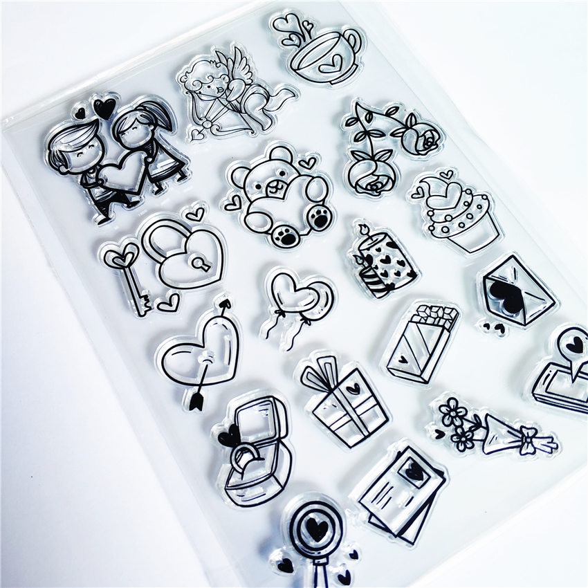 plastic line template Photo frame craft card making paper card album wedding decoration clip Embossing folders