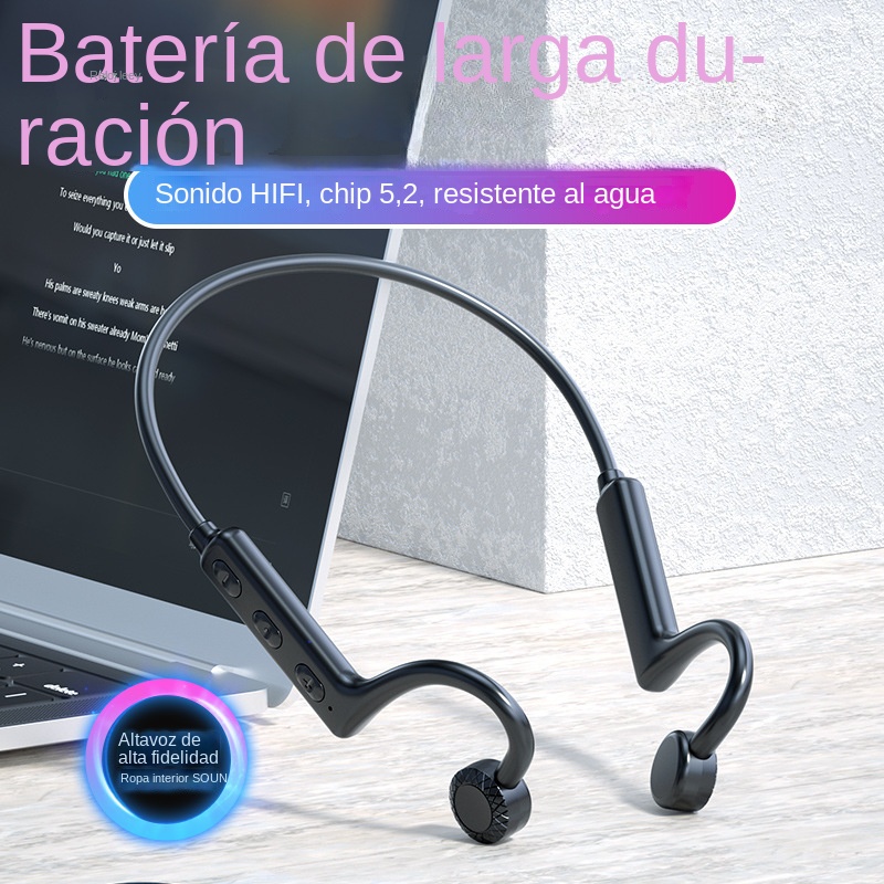 Ks19 cuffie bluetooth a conduzione ossea auricolari sportivi auricolari wireless impermeabili con microfono gancio auricolare tws bassi hifi tws stereo
