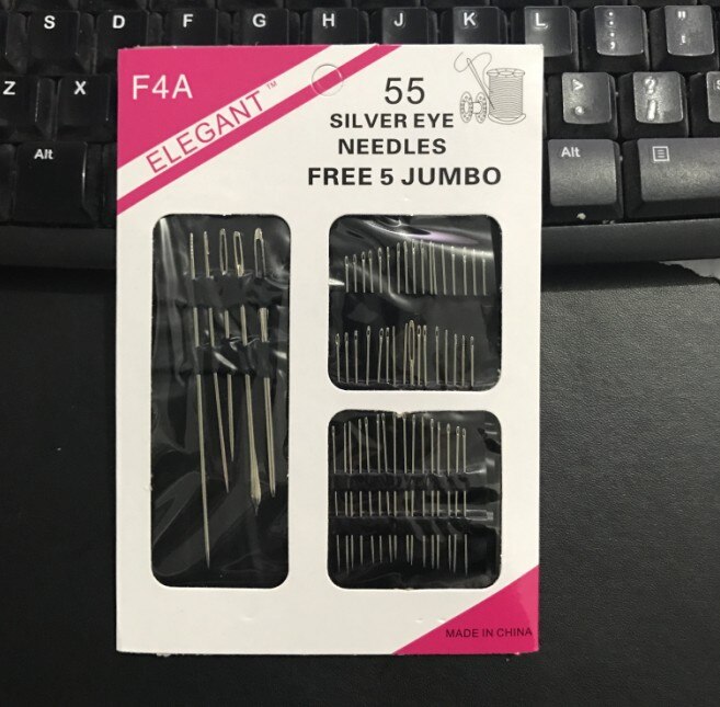 Needle Set Craft Stainless Steel Sewing Needle Mending Embroidery Darning Needles DIY Sewing Needle 1 Set