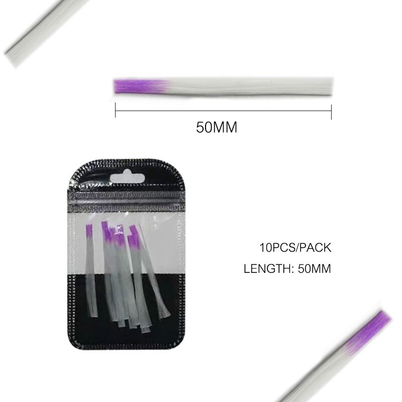 Hebras de fibra de vidrio en las uñas envoltura de seda para extensión puntas de uñas acrílicas manicura uñas salón herramienta de forma de uñas 10 unids/bolsa