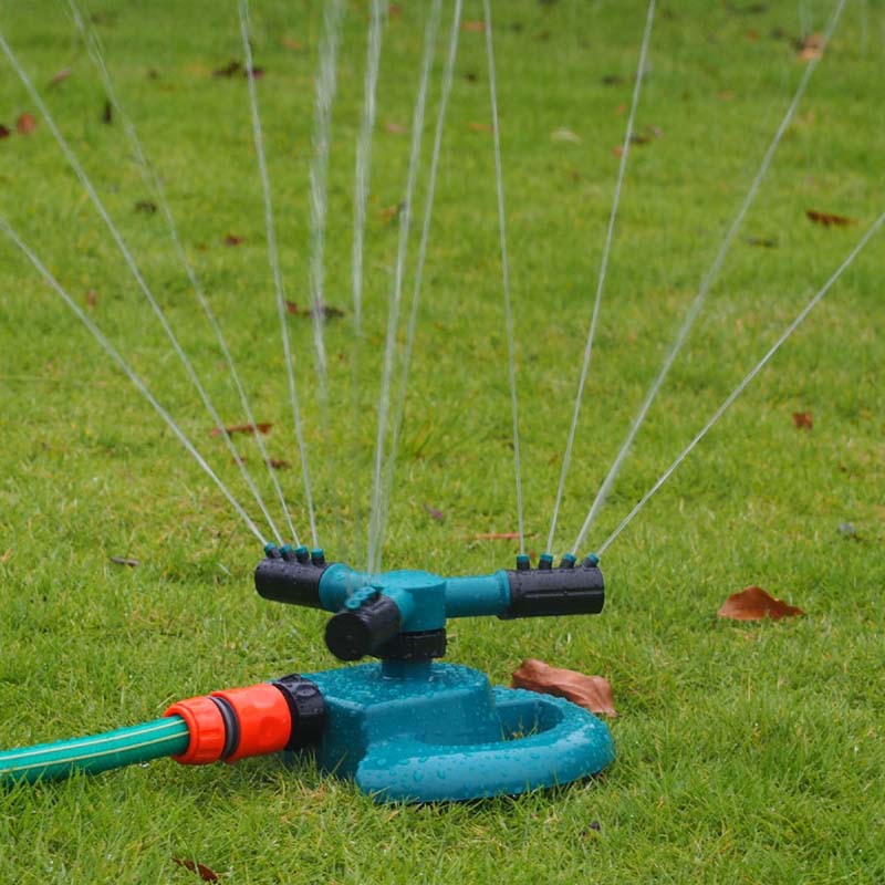 360 Graden Automatische Tuin Sprinklers Watering Gras Gazon Roterende Nozzle Roterende Water Sprinkler Systeem Tuin