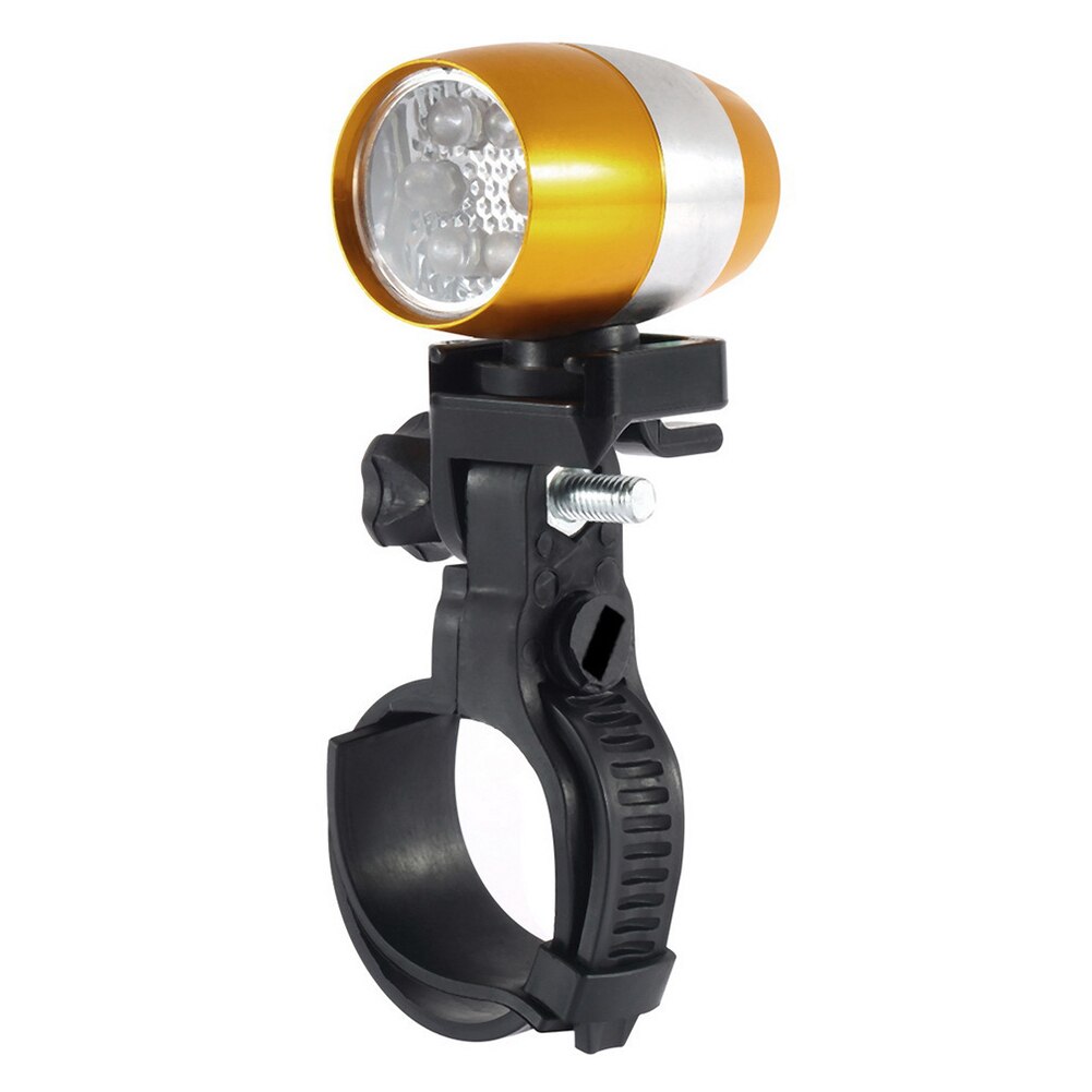 Cykel strålkastare cykel fram ljus ficklampa cykel huvud ljus framgaffel styr lykta cykling säkerhetsvarningslampa: Gul