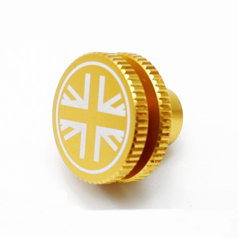 ACEOFFIX-tuerca de tija de sillín para bicicleta plegable Brompton, tornillo de fijación, accesorios decorativos: gold