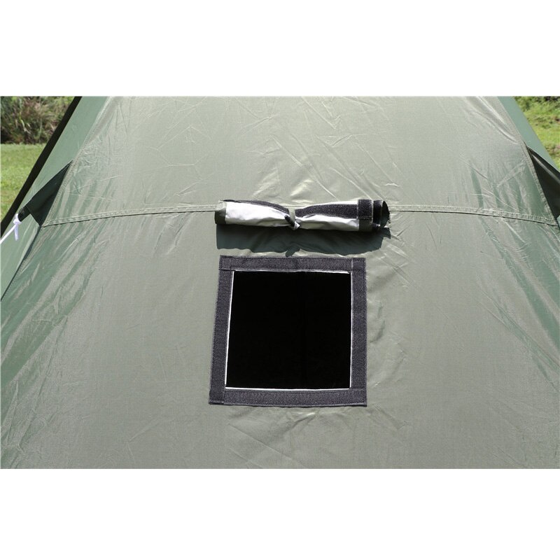 Tent Kachel Gat Jack Isolatie Siliconen Schoorsteen Oven Pijp Venster Warmtewisselaar Kamp Doek Brandwerende Vent 25*25Cm
