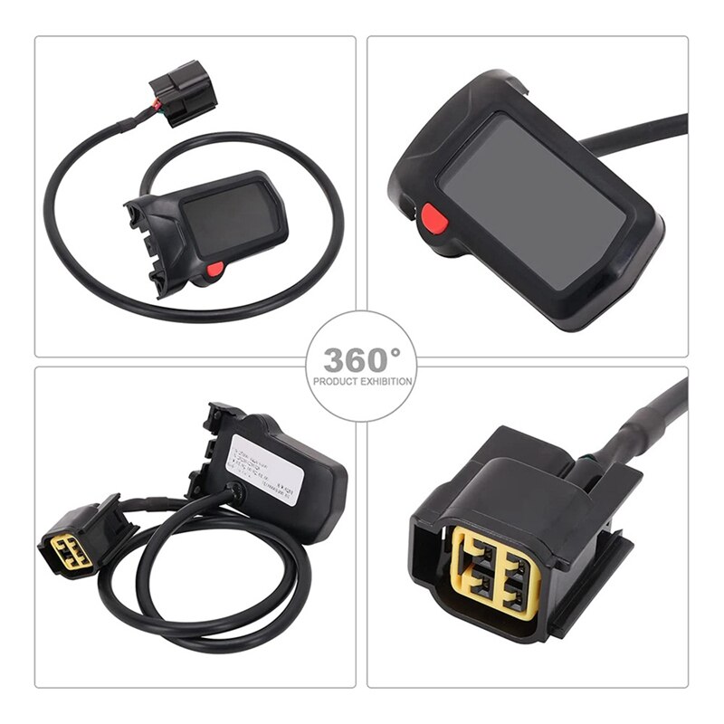 Motorrad-geschwindigkeitsmesser, Digital Manometer Cluster-Montage für Sur Ron Sur-Ron Licht Bee Zubehör Schwarz