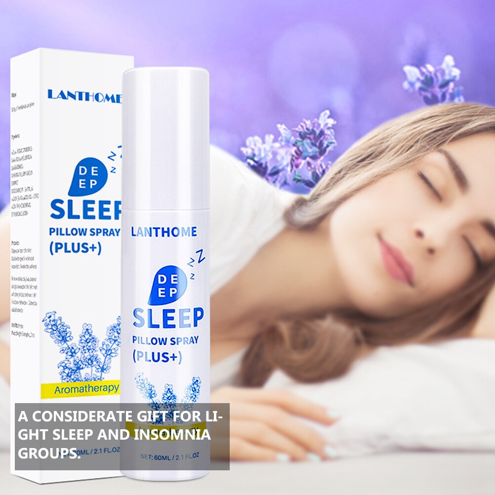 1pc 60ml aromaterapia głęboki sen poduszka w sprayu chloroform lawendowy rozpylać robić snu